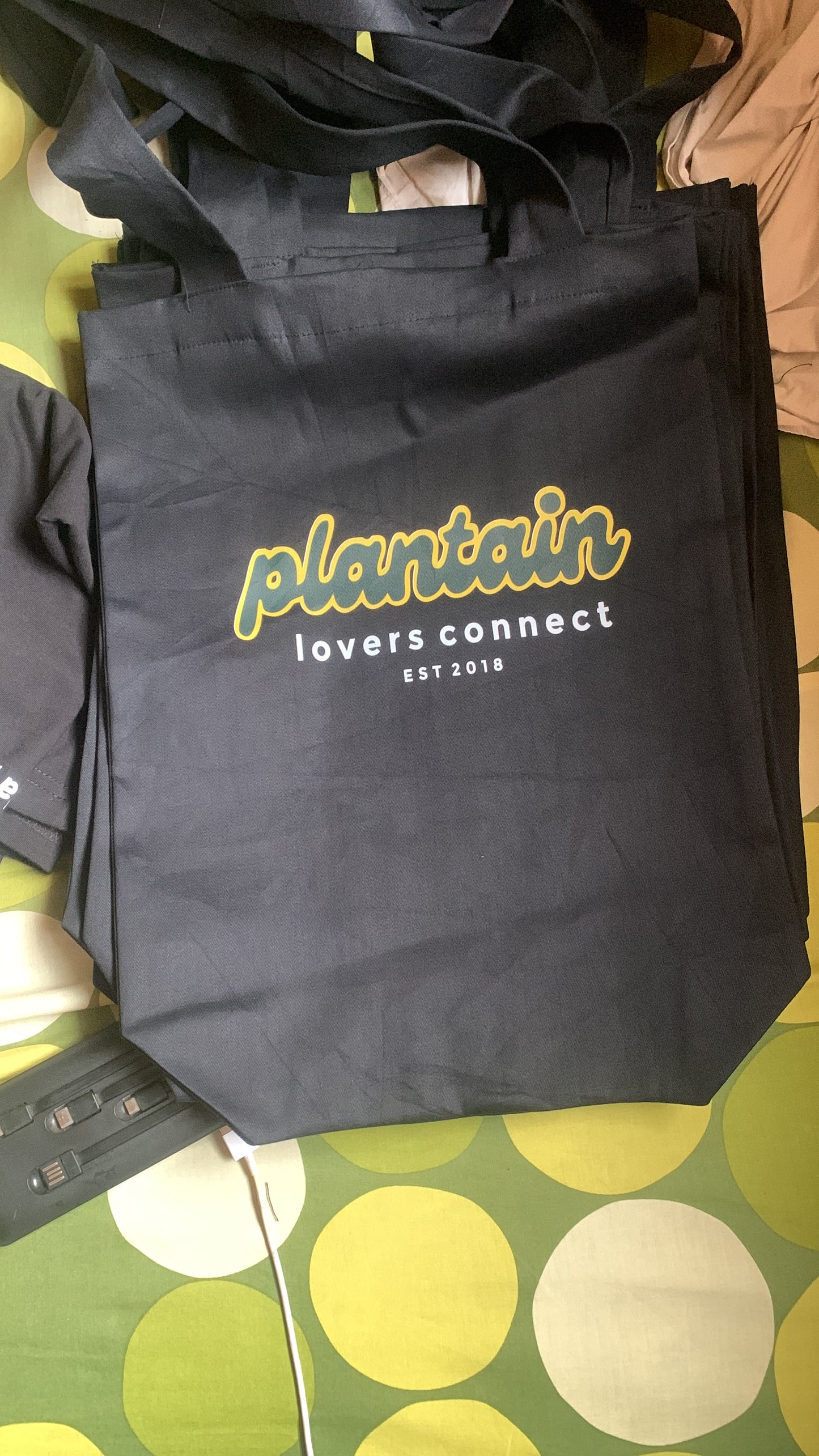 Plantain Lovers Connect (PLC) Tote Bag