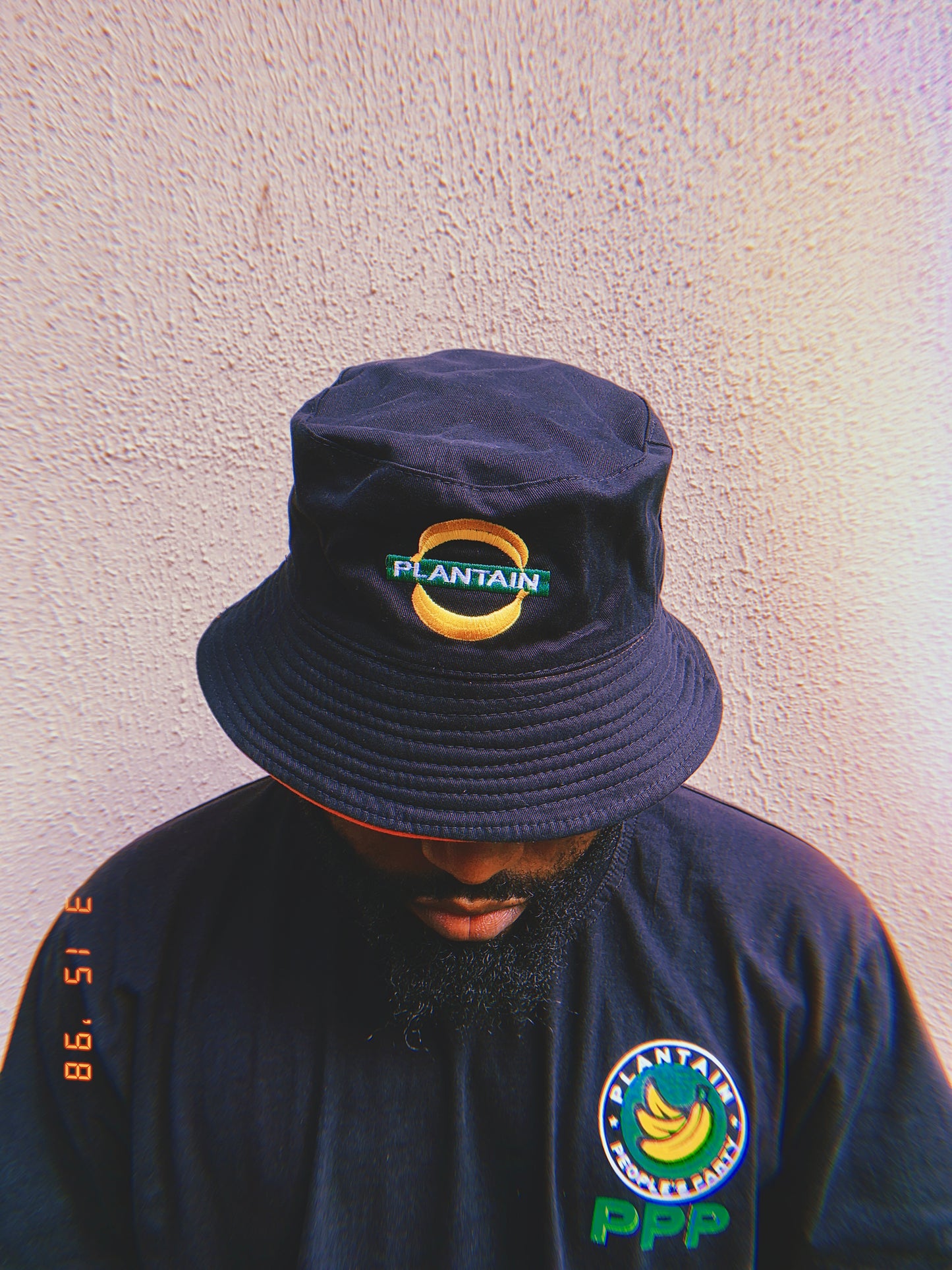 Plantain Underground Monogram Bucket Hat